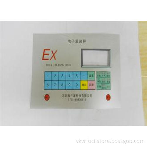 Waterproof Polyester Tactile Membrane Switch For Education